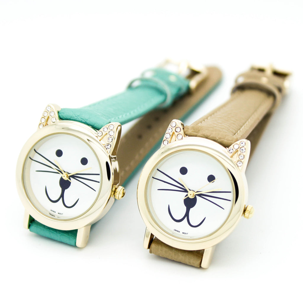 Cat strap watch