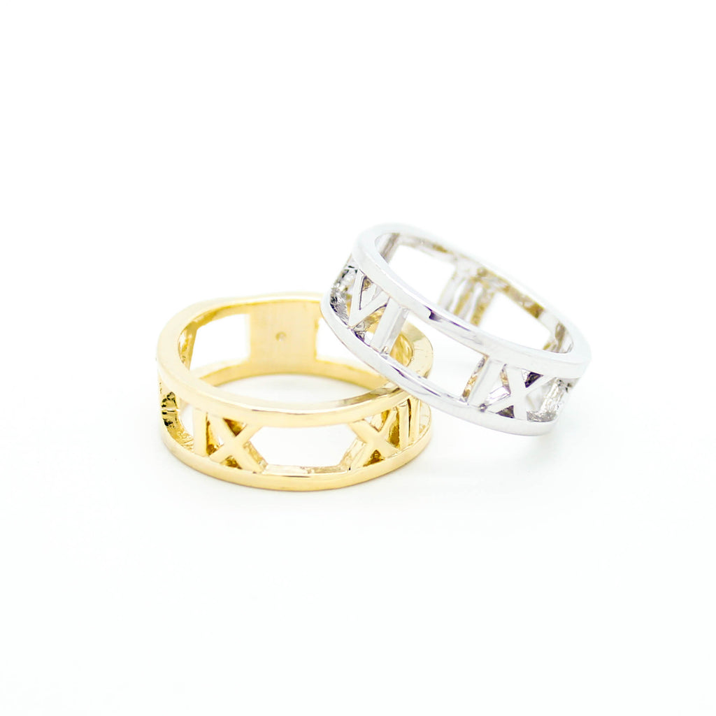 Roman numeral ring