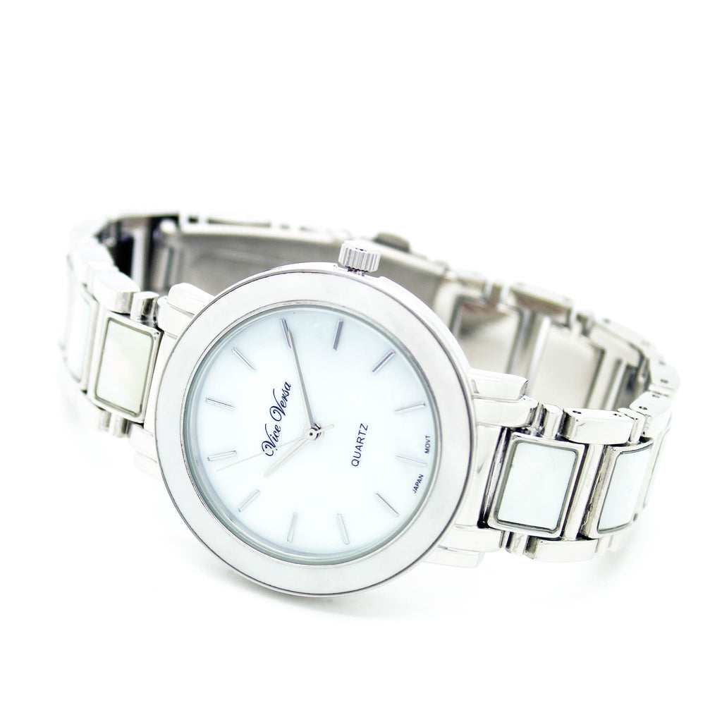 Pearl metal watch (3 colors)