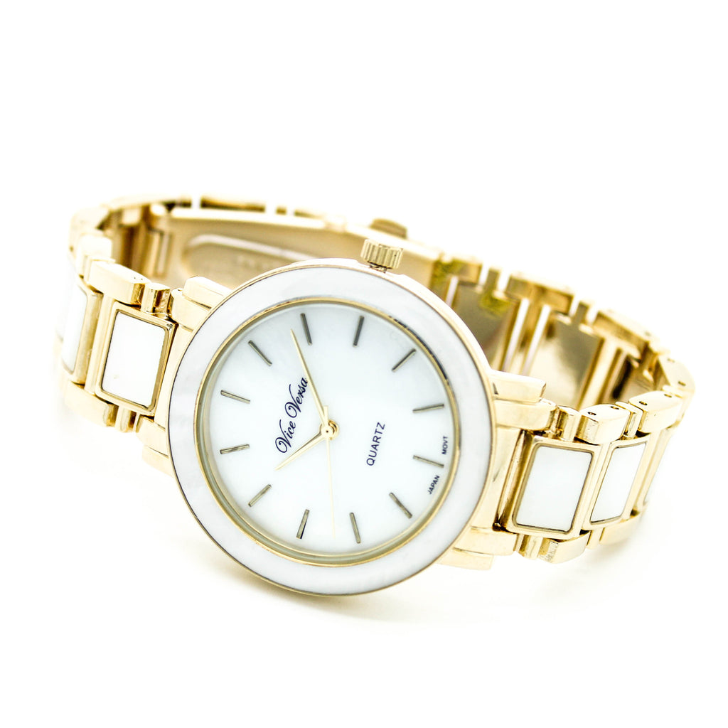 Pearl metal watch (3 colors)
