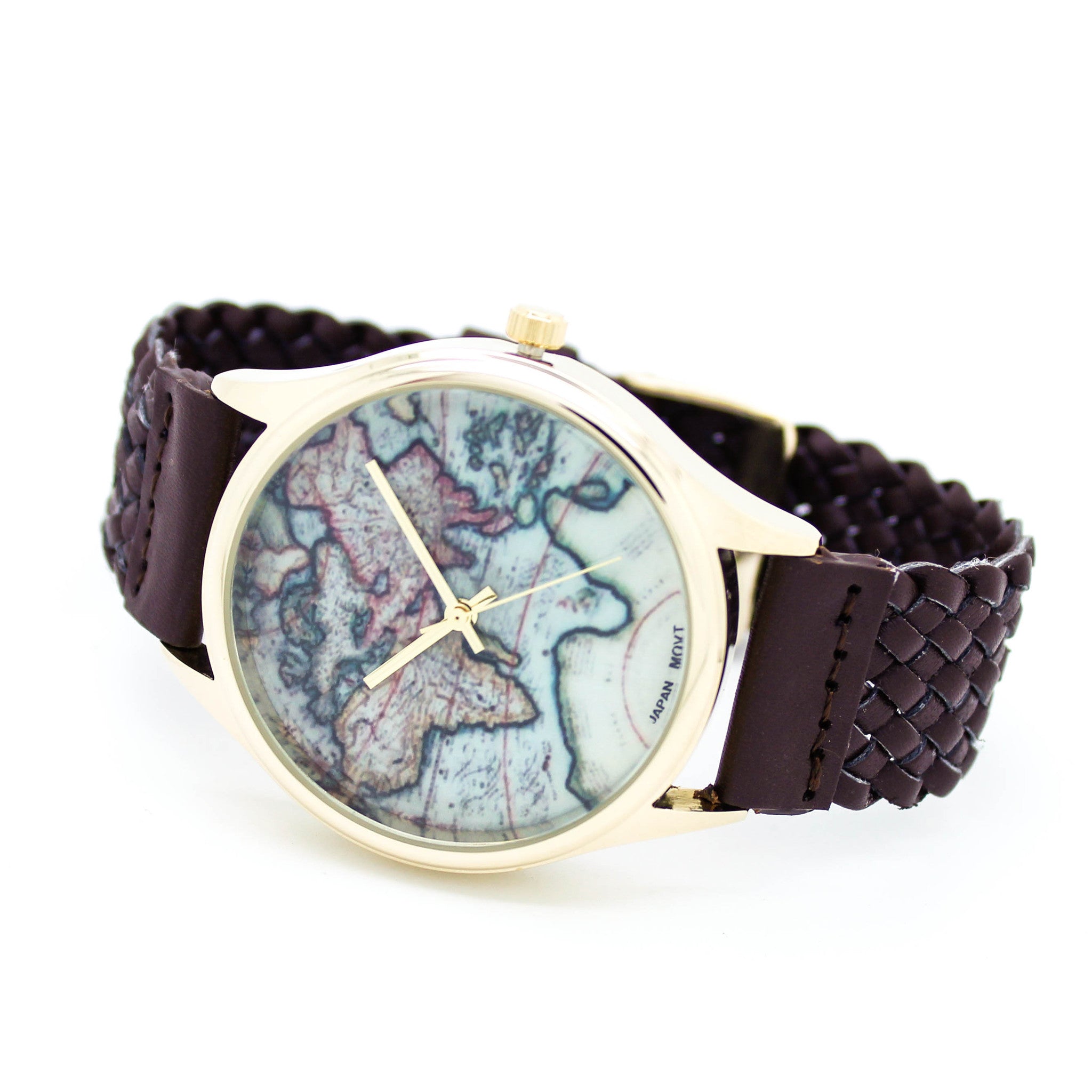 World map watch (5 colors) - Imsmistyle