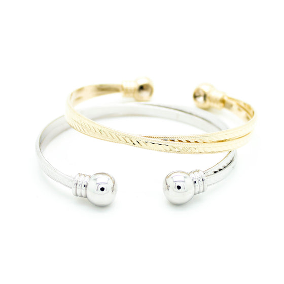 Multi lines bangle bracelet