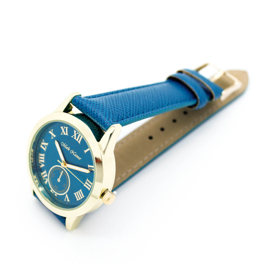 Safiano strap watch (3 colors)