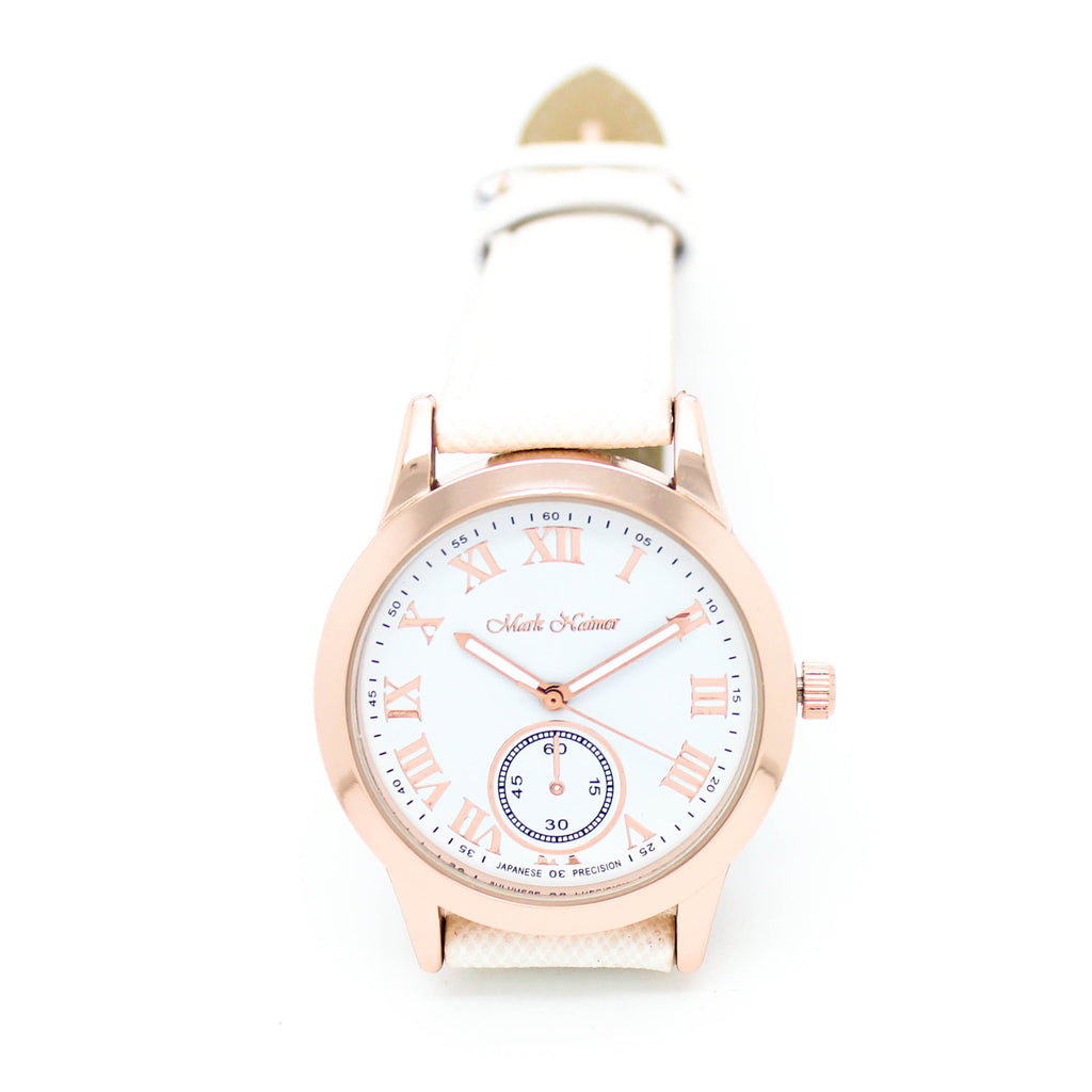 Safiano strap watch (3 colors)