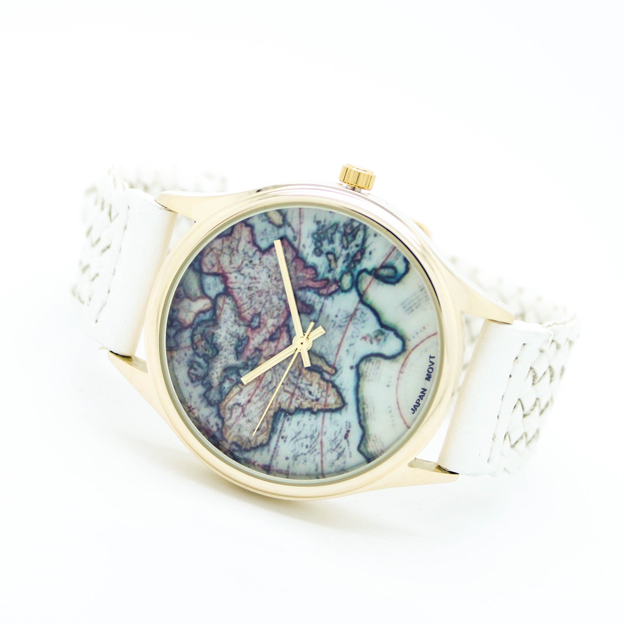 World map watch (5 colors) - Imsmistyle