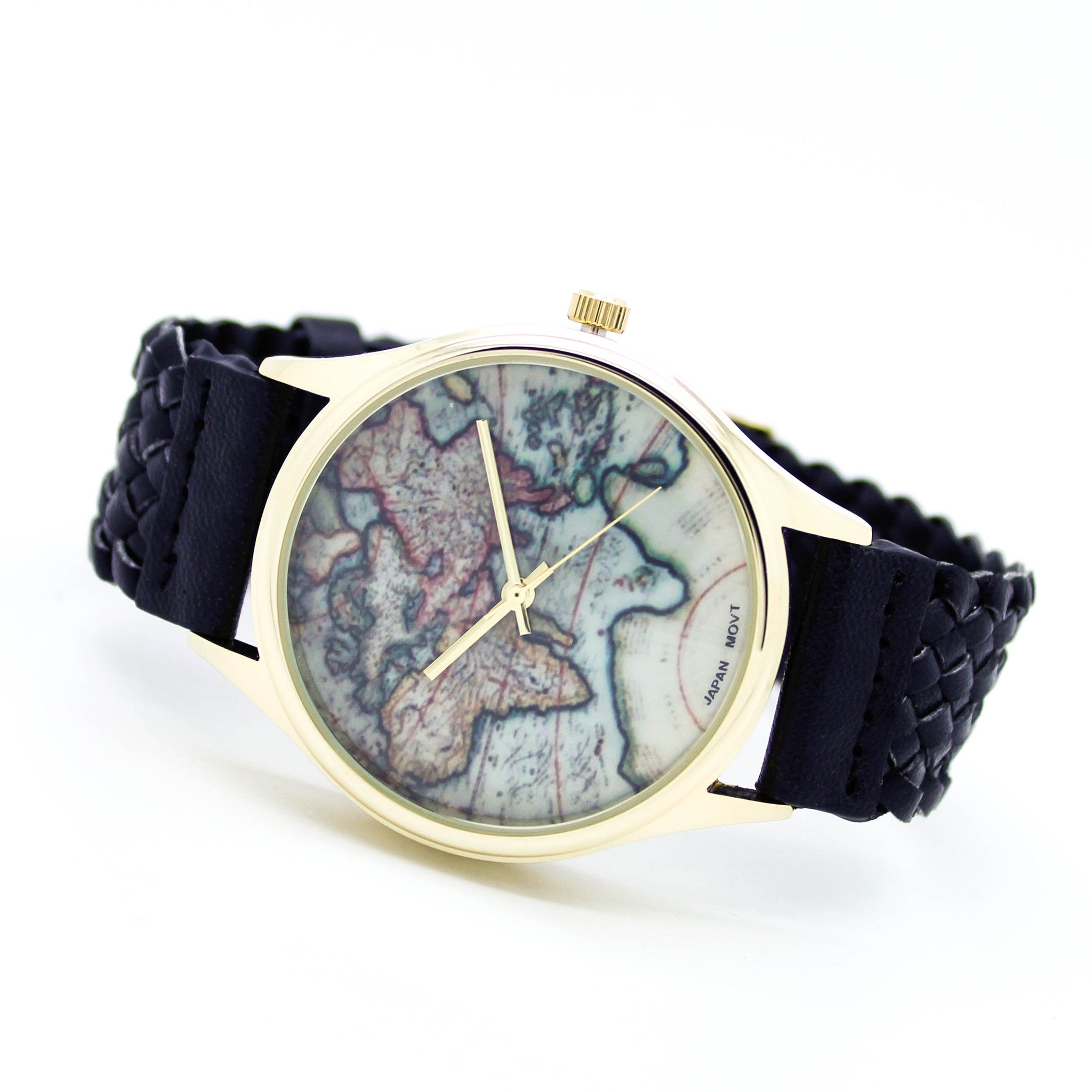 World map watch (5 colors) - Imsmistyle