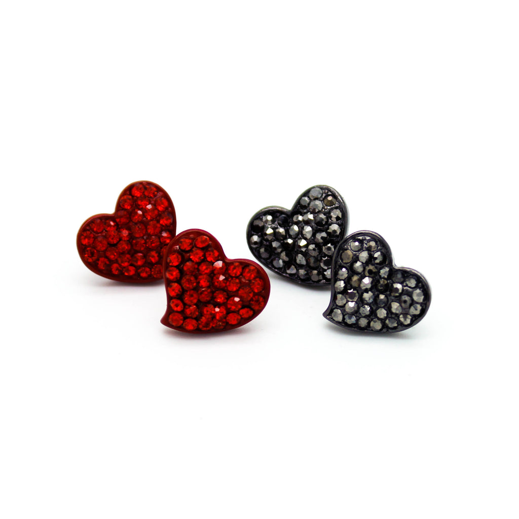 Heart earrings