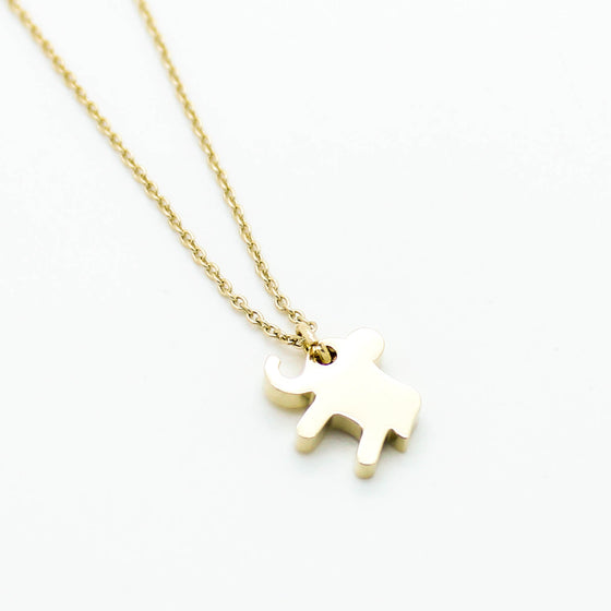 Baby elephant necklace