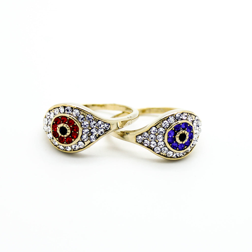 Eye stones ring