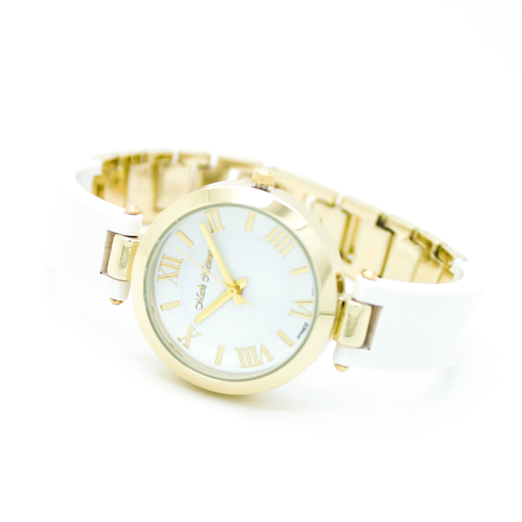 Roman bangle style watch