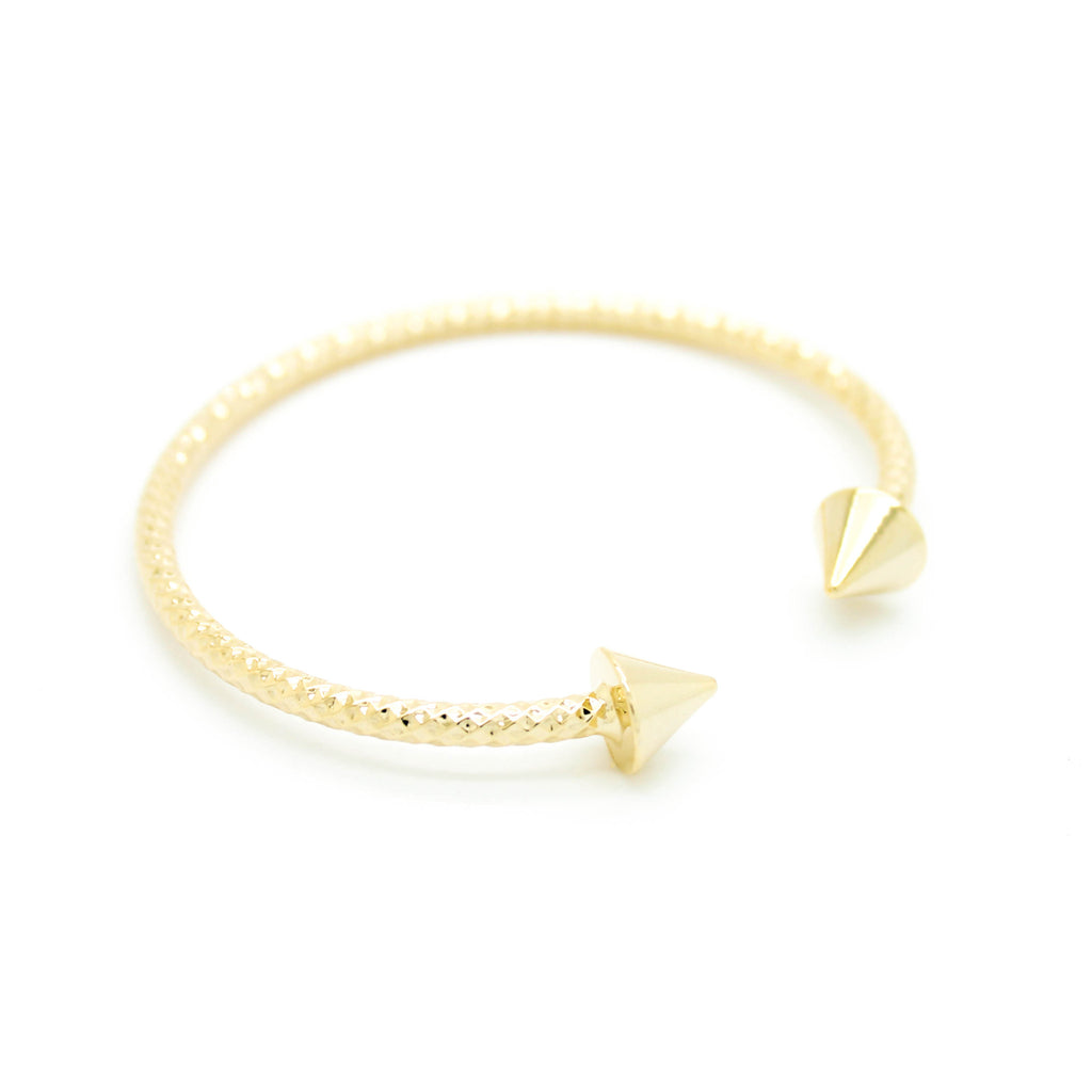 Spikes bangle bracelet