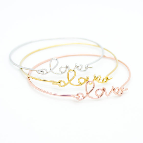 Love bangle bracelet