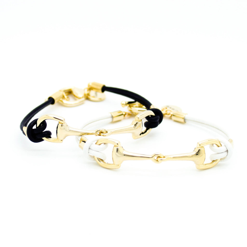 Buckle leather bracelet