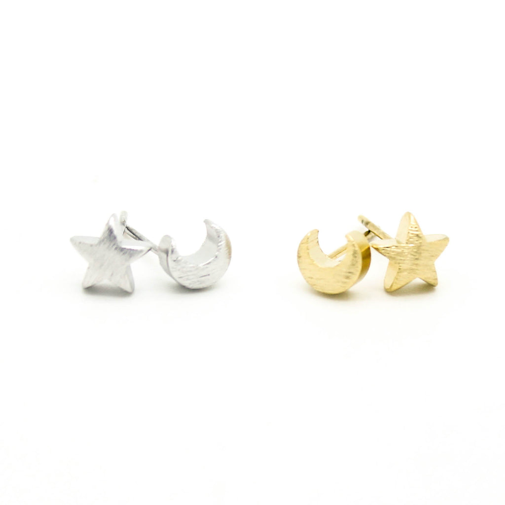 Moon & Star earrings