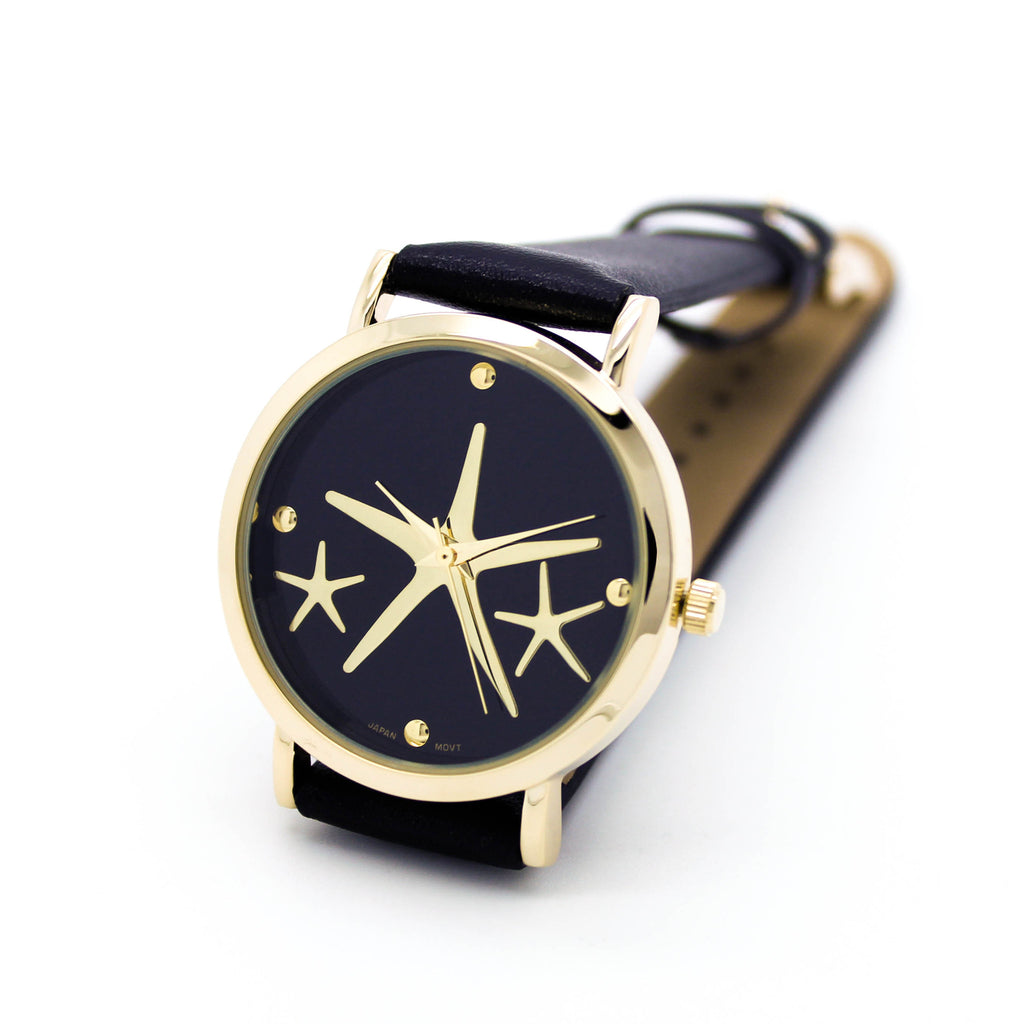 Starfish strap watch (2 colors)