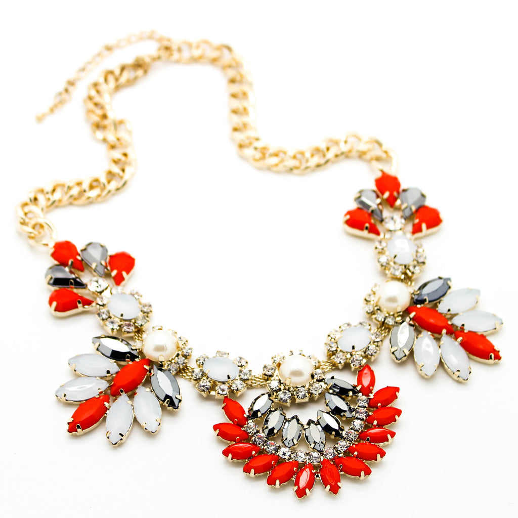 Glam statement necklace