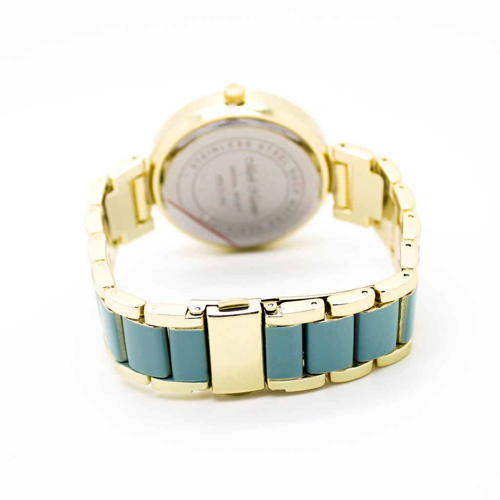 Flower face metal watch (2 colors)