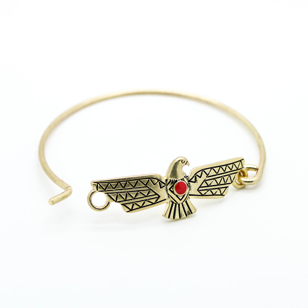 Eagle bangle bracelet