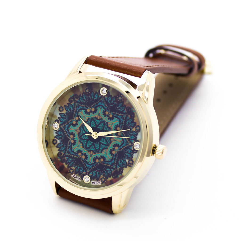 Bohemian strap watch (2 colors)