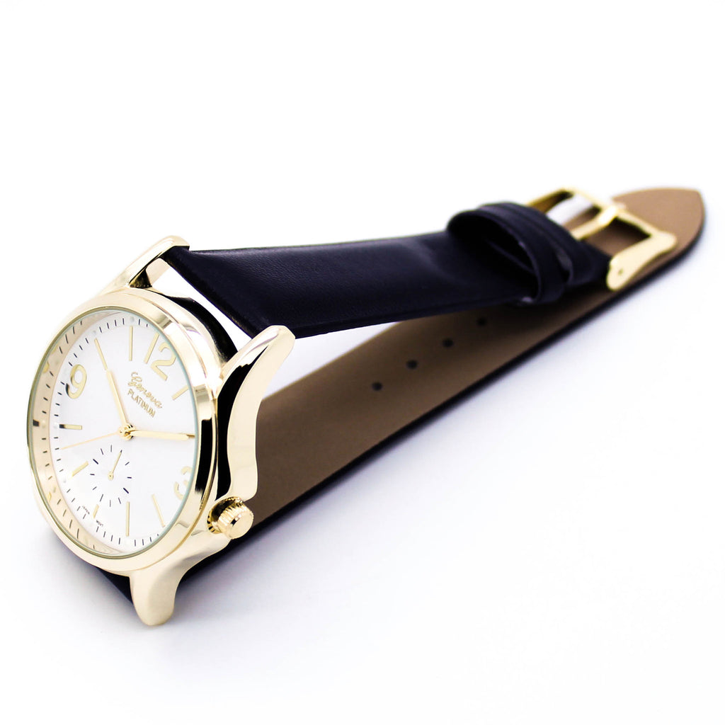 Boston strap watch (3 colors)