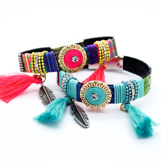 Aztec friendship bracelet