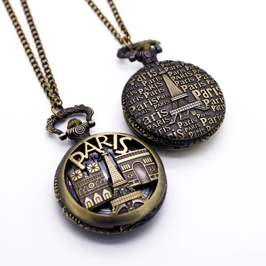 Paris necklace watch