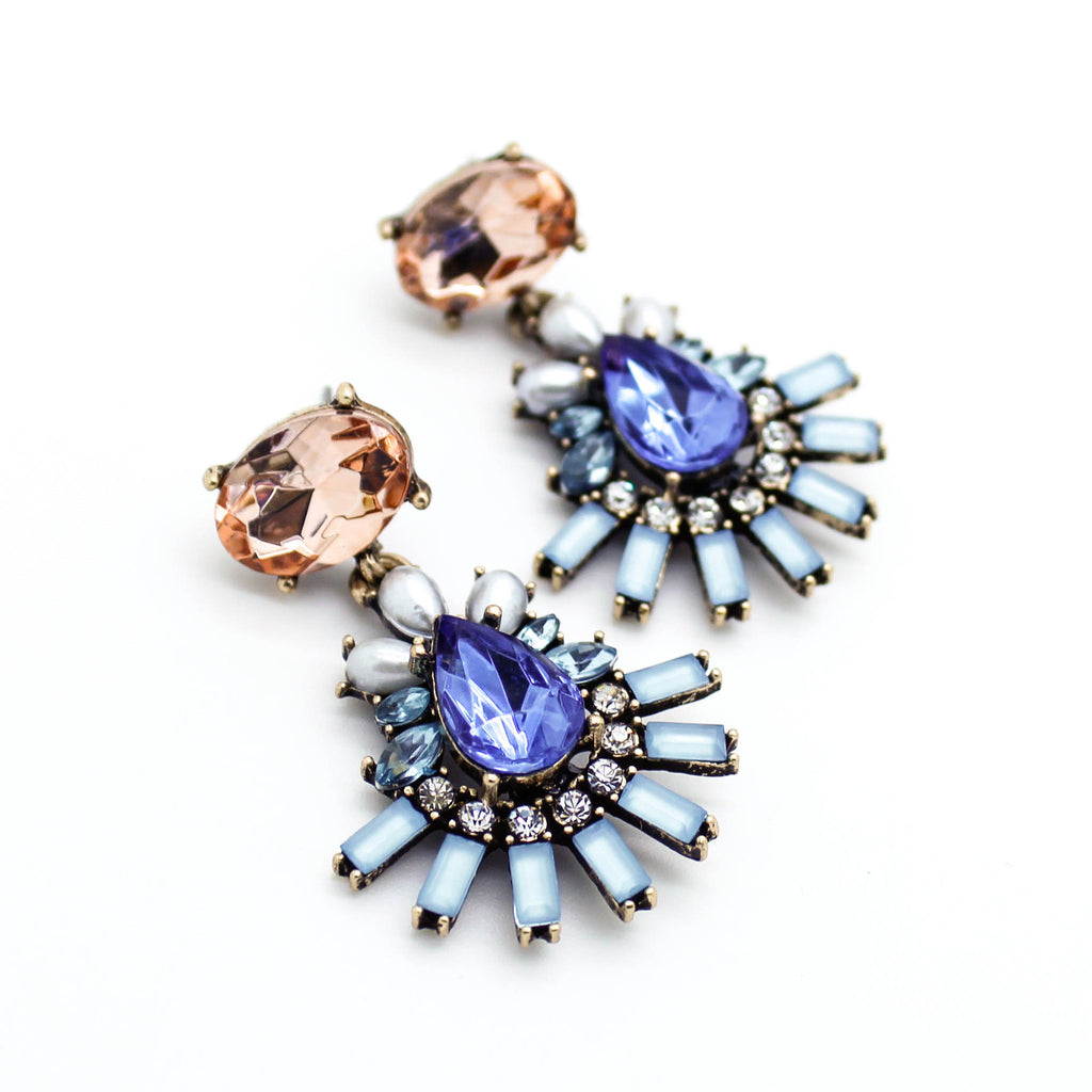 Glam glitz earrings