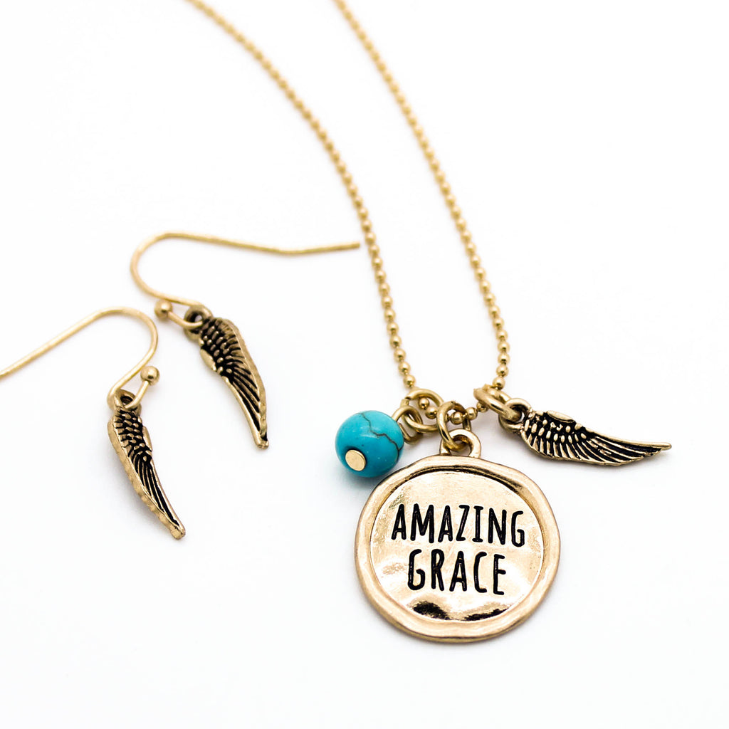 Amazing Grace necklace set