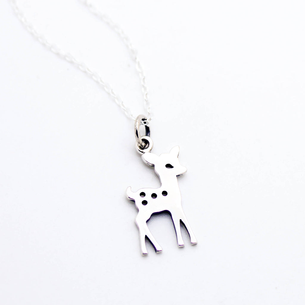 Bambi sterling silver necklace