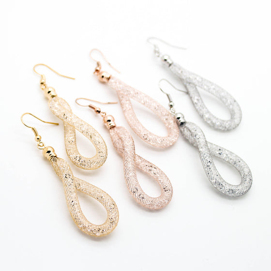 Stardust crystal earrings