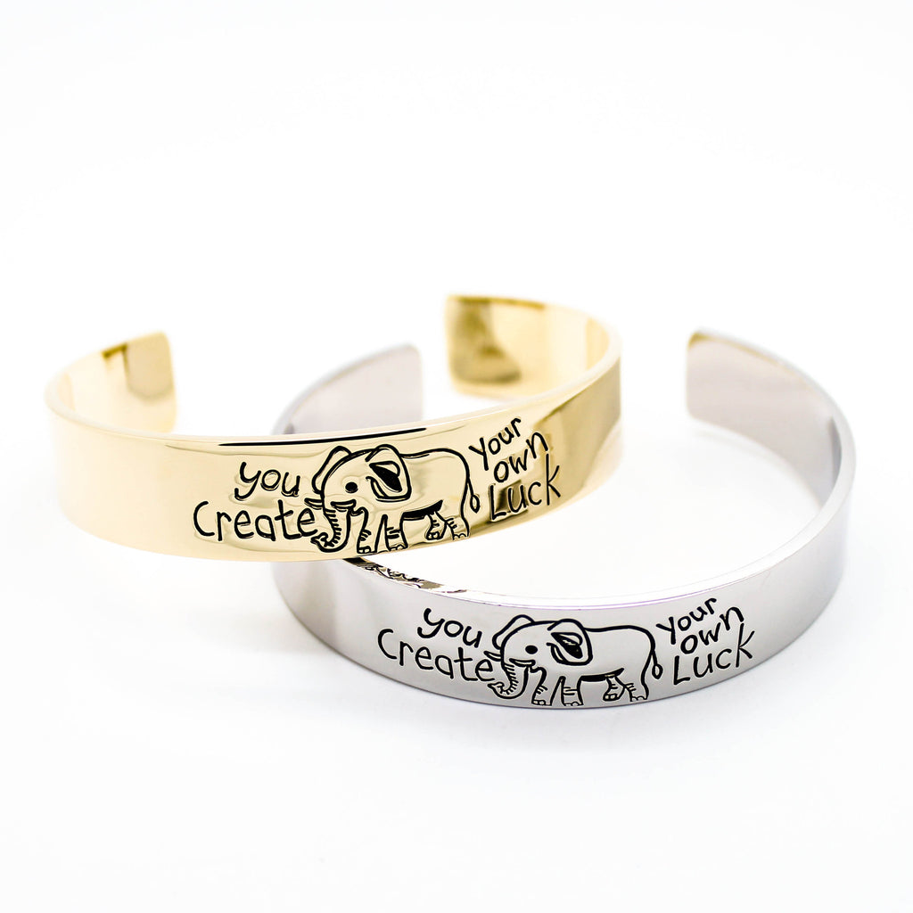 Luck Elephant bangle bracelet