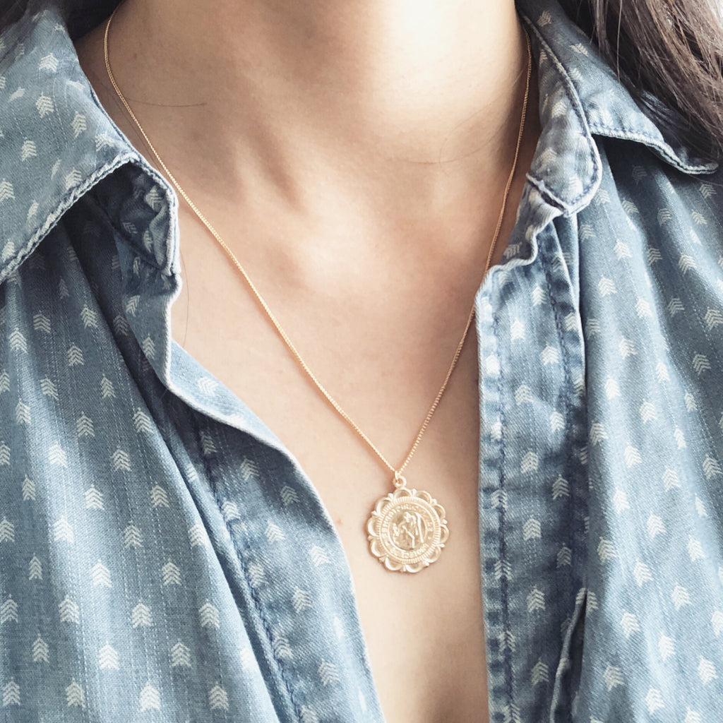 ST. CHRISTOPHER necklace