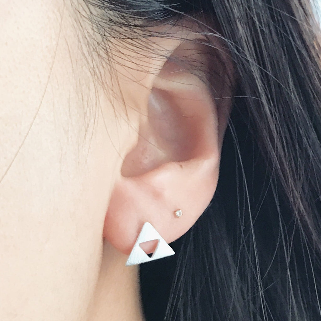 Triangle earrings