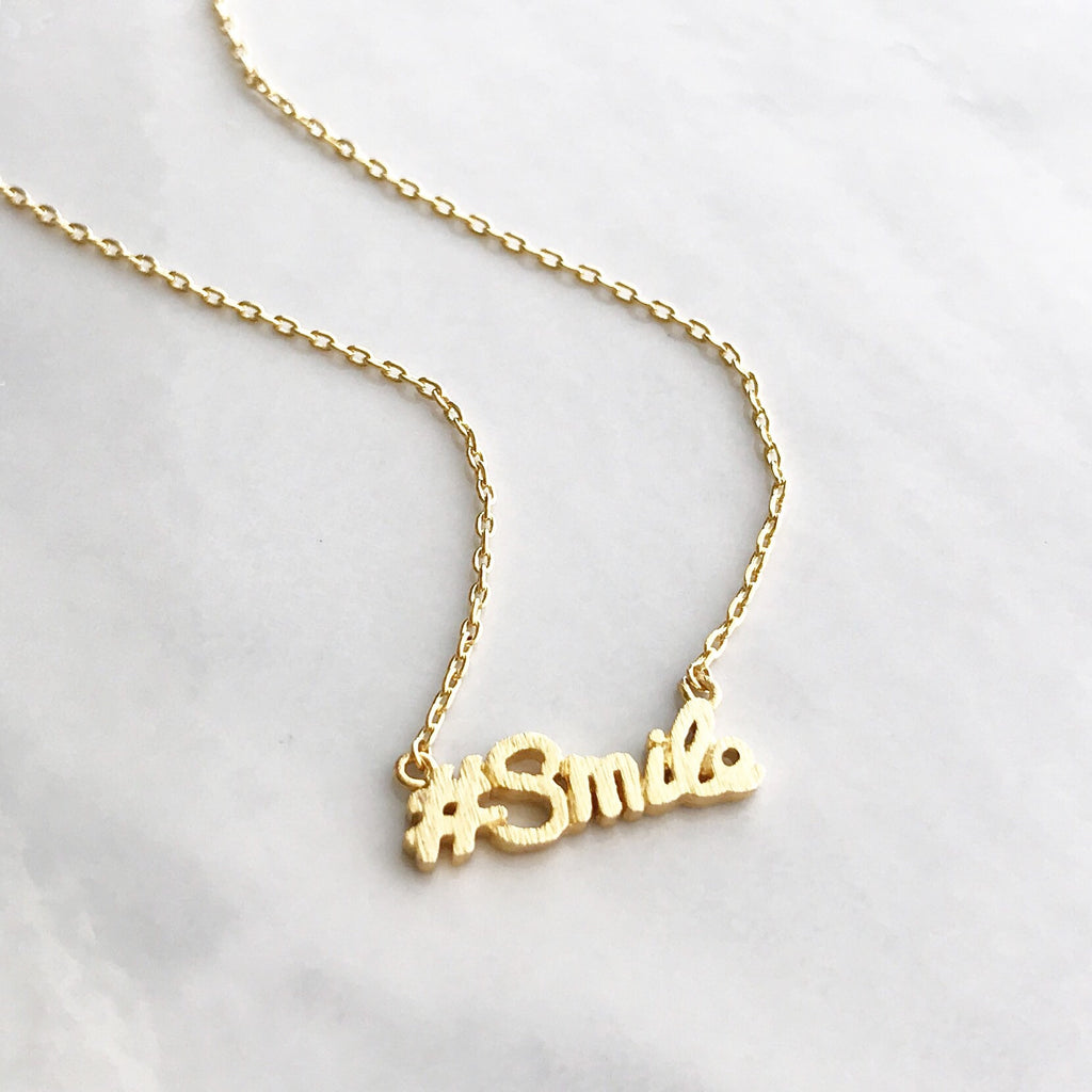 Smile necklace