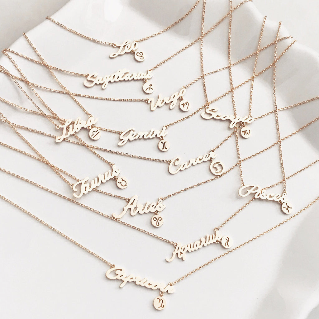 Constellation charm necklace