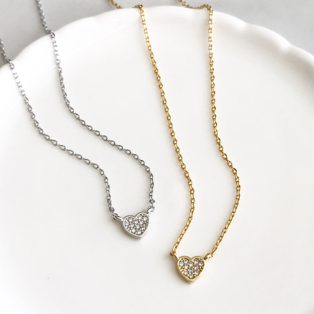 Mini heart necklace