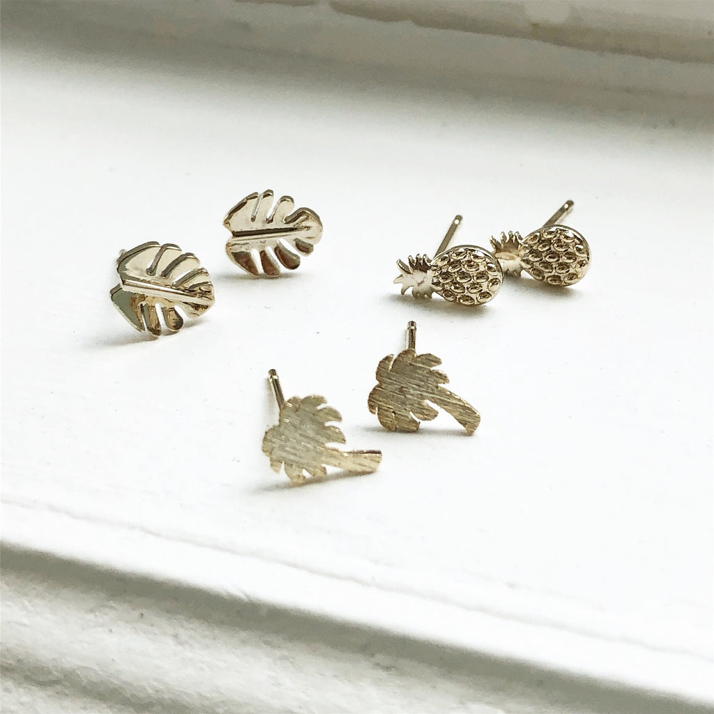 Tropical earrings set