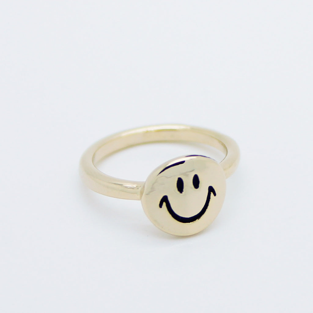 Smiley knuckle, midi ring