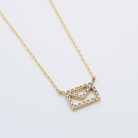 Love letter necklace