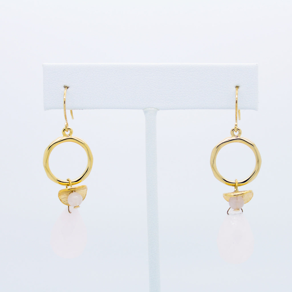 Lovely stone earrings