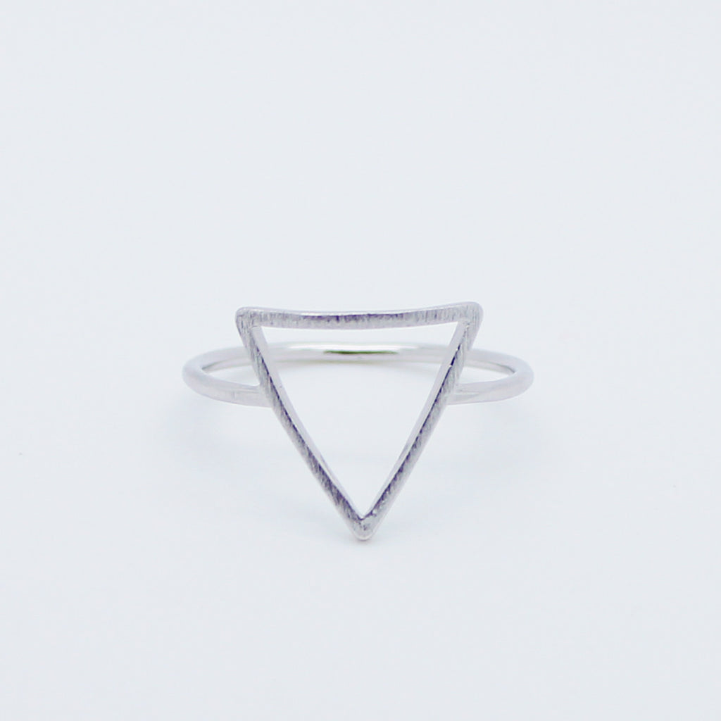 Open triangle ring