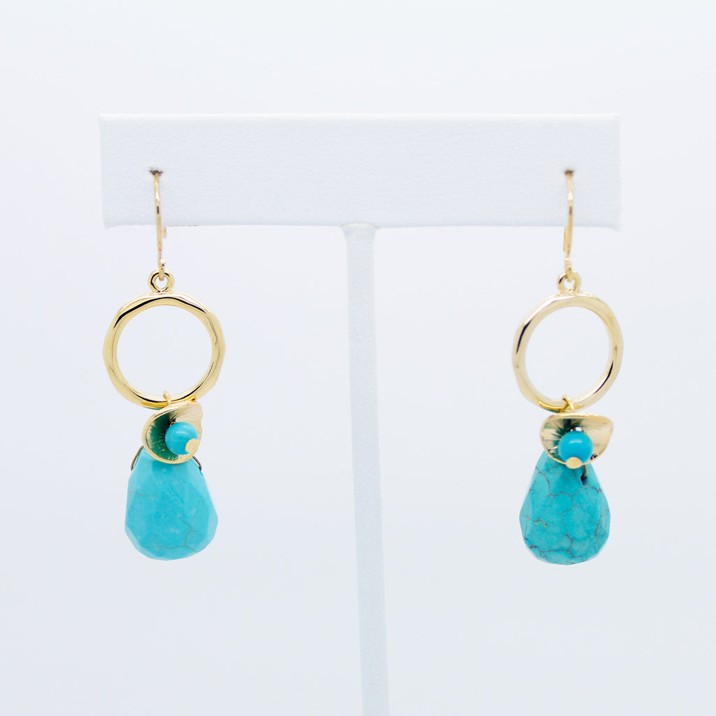 Lovely stone earrings