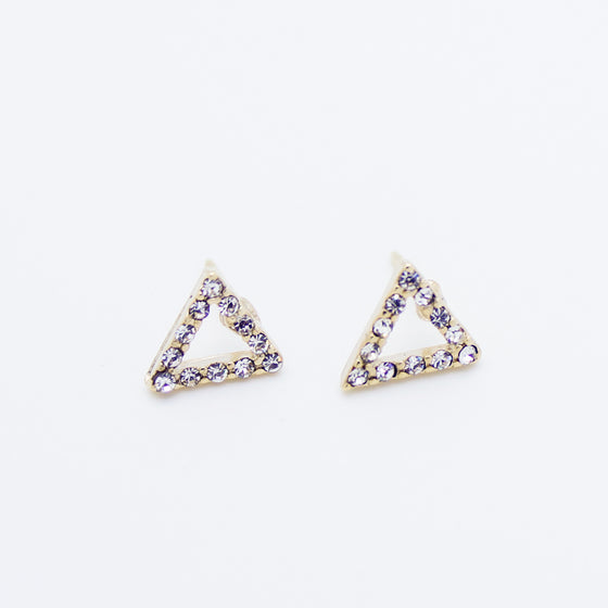 Triangle earrings